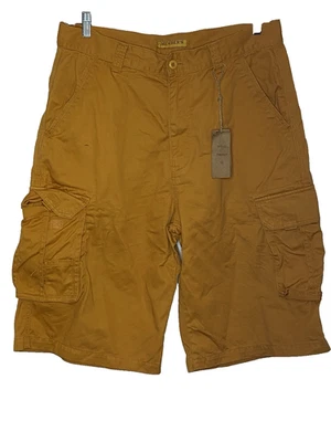 Members Property Sz 36 Mens Carpenter Shorts  Burnt Orange Color - Image 1 of 4