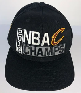 Cappello Cleveland Cavaliers 2016 NBA Champs Finals Adidas Snapback Cap Nero - Foto 1 di 11