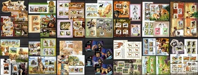 DOG breeds / dogs collection Pt. 1 (countries C-G) - 59 s/s MNH #CNA401 - Image 1 of 4