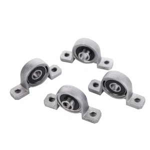4 Pezzi Cuscinetti Inserto Blocchetto Cuscini a Sfera Diametro Foro 8 mm - Foto 1 di 4