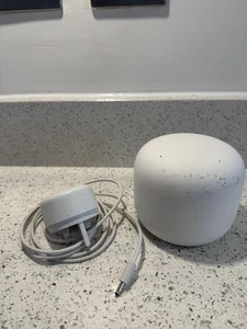 Google Nest Wi-Fi Add-On Point GA00667-SG White Mesh Wifi AC1200 Dual Band - Picture 1 of 7
