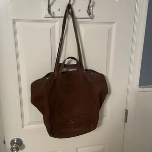 Bolso de Mano JEROME DREYFUSS Paco Doble Asa Cartera Marrón Caqui Piel de Cabra - Imagen 1 de 22
