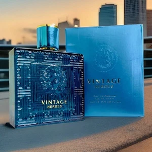 perfume VINTAGE HEROES for men long lasting Best Gifts natural spray free ship - Picture 1 of 3