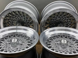 4 orig BBS MAHLE RA267 Felgen 8x15 zoll wheels Mercedes W126 W107 W116 R129 - Bild 1 von 24