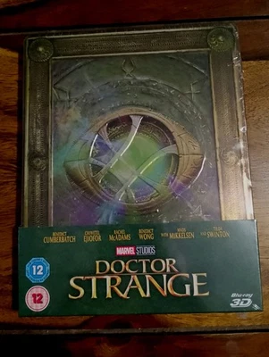 NEW & SEALED Doctor Strange 3D (& 2D Disc) - Zavvi Exclusive Limited Steelbook - Image 1 of 2