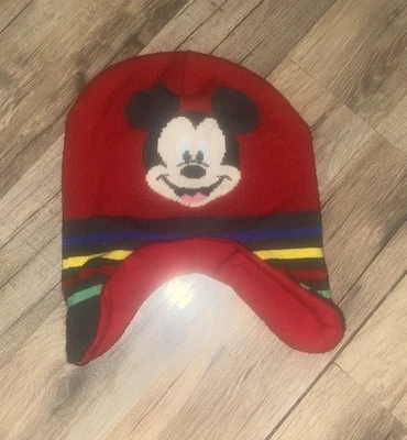 Niños Unisex Disney Junior Mickey Mouse Gorro Invierno Sombrero con Orejeras Talla Única Foto 1 de 2