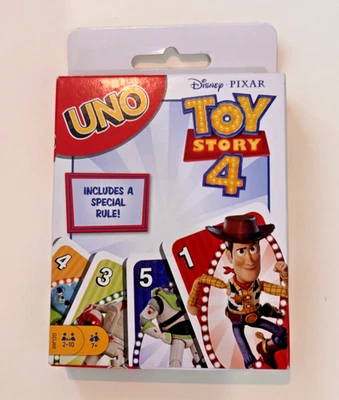 UNO Disney Pixar Toy Story 4 Card Game Mattel - NEW - Image 1 of 3
