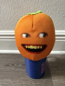 FASTIDIOSO PELUCHE ARANCIONE BIG TALK COMEDY FRUIT 7” NANCO 2012 NON FUNZIONANTE - Foto 1 di 4