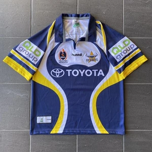 2006 NRL Cowboys Jersey Hummel XL Telstra Toyota Vintage Rugby League Shirt - Photo 1/13
