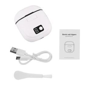 Safety Electric Nail Clipper Automatic Thick Nails Trimmer Professional Tool - Picture 1 of 21