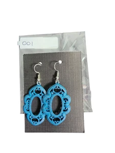 Pendientes de disfraz, estilo intrincado - Imagen 1 de 2