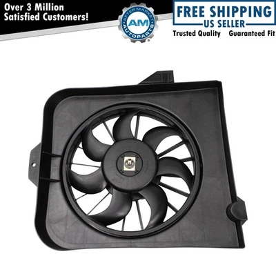 Conjunto de ventilador de refrigeración del radiador para 01-05 Chrysler Dodge Plymouth Foto 1 de 4