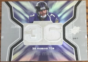 2007 SPx Winning Materials Stat Kyle Boller WMS-KB Baltimore Ravens - Picture 1 of 2