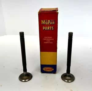 1954-1955 Dodge Truck Exhaust Valve W/ Double Rocker Shaft Set of 2 1557341 NOS - Picture 1 of 3