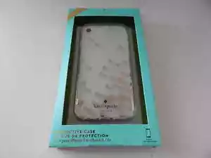 Kate Spade Protective Hardshell Case For iPhone SE/8/7 iPhone 6/6s Gold Dots/Clr - Picture 1 of 8