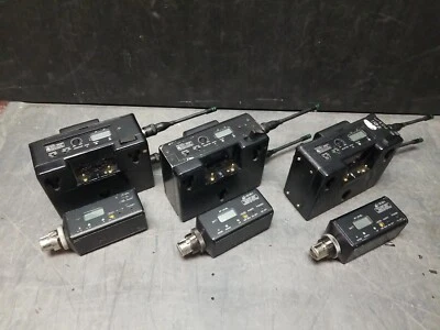 Azden 1000URX/VM UHF Receiver(x3) & 1000XT Plug-In UHF Transmitter (x3) - Image 1 of 4