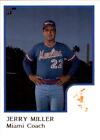 1986 Miami Marlins ProCards #17 Jerry Miller Coach - NM Baseball Card