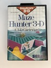 Maze Hunter 3-D 3d (Sega Master System SMS) Complete In Box CIB