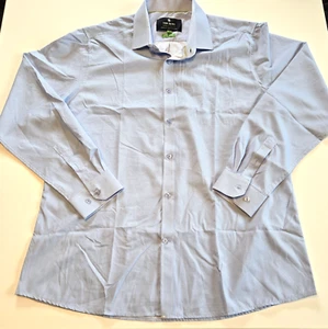 Tom Baine Performance Collection hellblaues Slim Fit Button Down Hemd Gr. XXL - Bild 1 von 8