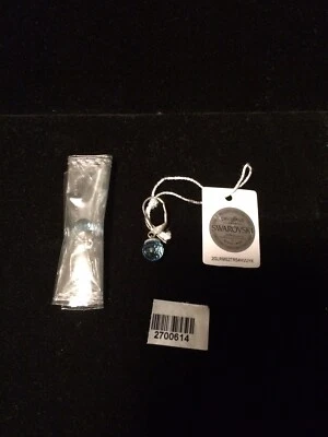 Swarovski Crystals Blue Ball Sterling Silver Earrings - Image 1 of 2