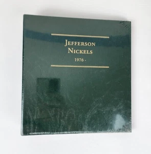 New Littleton LCA29 Jefferson Nickel Album Vol 1976 ARCHIVAL QUALITY Book Glove - Picture 1 of 6