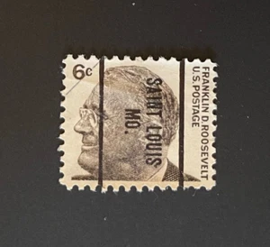 Saint Louis, MO Type 259 Precancel - Read Down - 6 cents Roosevelt - U.S. #1284 - Picture 1 of 2
