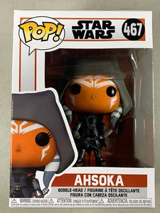 READ! Funko Pop Star Wars #467 Ahsoka Hooded with Dual Lightsabers Vinyl Figure - Picture 1 of 10