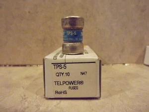 Cooper Bussmann TPS5, fusible TPS, 5 amperios - PACK de 5 - Imagen 1 de 1