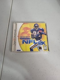 NFL 2K (Sega Dreamcast, 1999) W/ Manual Tested Working Pictures 