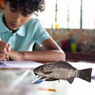 Makeup Pouch Student Pencil Case Funny Pen Fish Shape School With Zipper Fashion