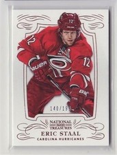 2013-14 Panini National Treasures #58 Eric Staal 140/199 - Flat S/H