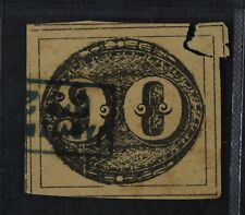 CKStamps: Brazil Stamps Collection Scott#3 Used Corner Tear Off, Lightly Crease