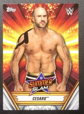 2019 Topps WWE Summerslam - #32 Cesaro - Image 1 of 2