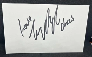 Lucy Pargeter Autograph EMMERDALE Signed Card - Picture 1 of 3