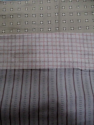 Fabric Red Rooster "Country Browns" 3 Pc Sampler in Camel Khaki Dk Chestnt $2.75 - Image 1 of 4