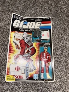 Vintage 1986 Lifeline MOC GI Joe Figur O Ring 3 3/4 . - Bild 1 von 19