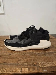 Size 9.5 adidas Y3 Boost QR Knit Black White - Picture 1 of 8