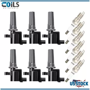 Kit de bobinas de encendido y bujías de iridio aptas para Jaguar S-Type V6 3,0 L 2000-2002 - Imagen 1 de 15