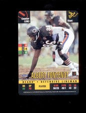 1995 Donruss Red Zone ALBERT FONTENOT Chicago Bears Card Mint