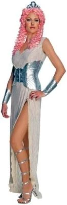 Afrodita Choque de Titanes Diosa Griega Vestido Elegante Halloween Disfraz para Adulto Foto 1 de 2