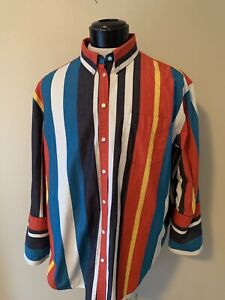 Gant Of Sweden “Rough Wear” Men’s Striped Shirt  Size EU 46 /US 16 Cotton