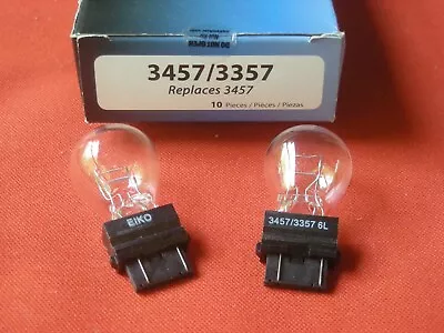 Bombilla transparente señal de giro Eiko 3457/3357 CANTIDAD DE 2 BOMBILLAS (sb10) Foto 1 de 2
