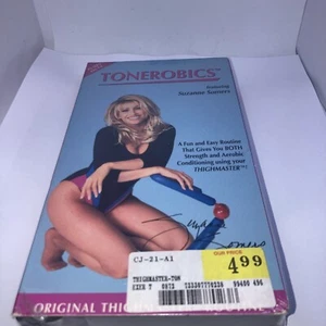 Tonerobics VHS Exercise Video Suzanne Somers 1991 Sealed DV10 - Picture 1 of 5