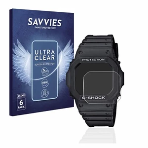 6x Ochraniacz ekranu do Casio G-Shock GW-M5610-1ER Folia ochronna Ochrona - Zdjęcie 1 z 11