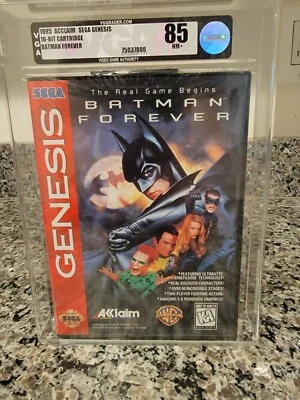 BATMAN FOREVER SEGA GENESIS BRAND NEW FACTORY SEALED VGA 85 NM+ - Image 1 of 4