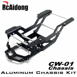 RcAidong Aluminum Chassis Frame Kit for TAMIYA CW01 Chassis Lunch Box/Unimog 406 - Picture 1 of 12
