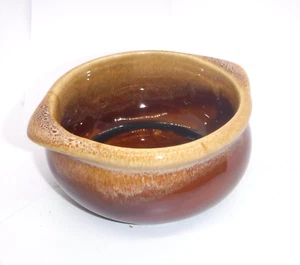 "Tazón de cerámica esmaltada marrón vintage de 5,5"" DCC EE. UU. Restaurant Ware Bowl" - Imagen 1 de 2