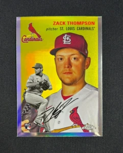 2023 Topps Chrome Platinum Anniversary Zack Thompson Refractor Rookie #75 RC - Picture 1 of 2