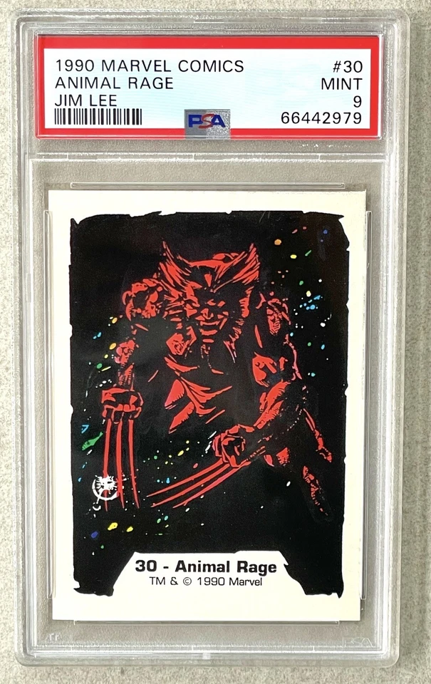 PSA 9 POP 1 NINGUNO SUPERIOR 1990 UNIVERSO MARVEL JIM LEE IMÁGENES DE CÓMIC WOLVERINE #30 Foto 1 de 2