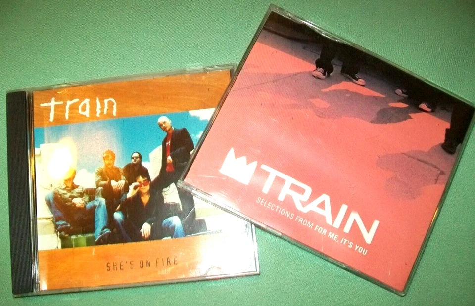 Train       **PROMO CD LOT **        For Me, It's You  --  She's On Fire - Image 1 of 1